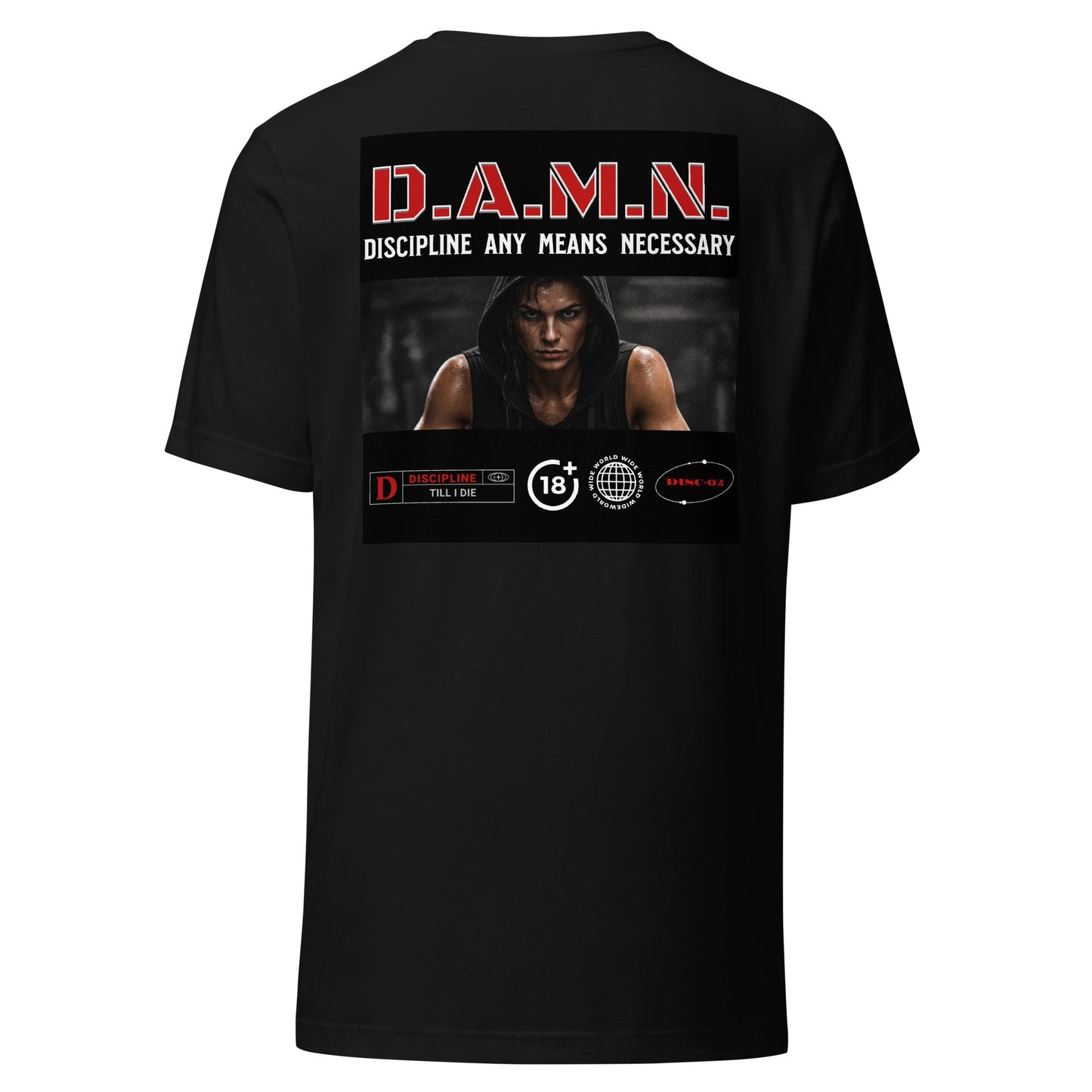 D.A.M.N. Graphic Tee — DISC-02