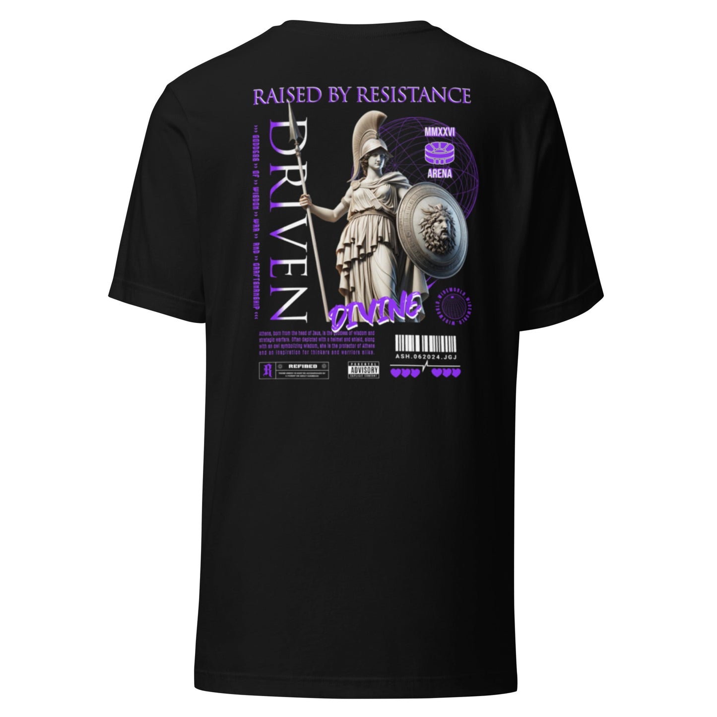Raised By Resistance Tee — DISC-01
