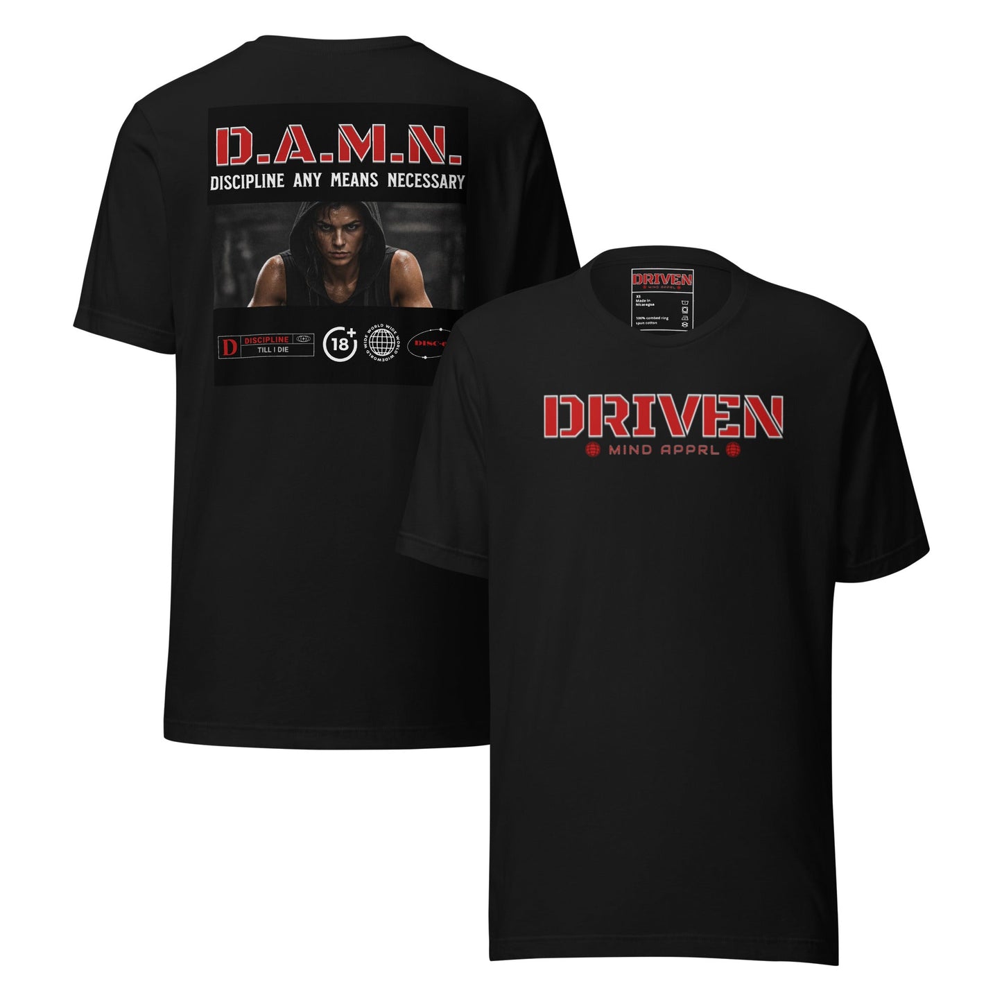 D.A.M.N. Graphic Tee — DISC-02